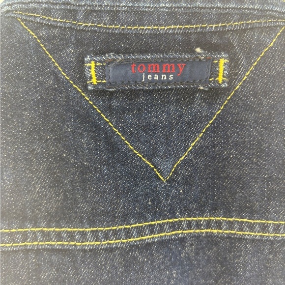 Tommy Jeans -vintage Denim Jacket with Button Closure - Picture 7 of 12